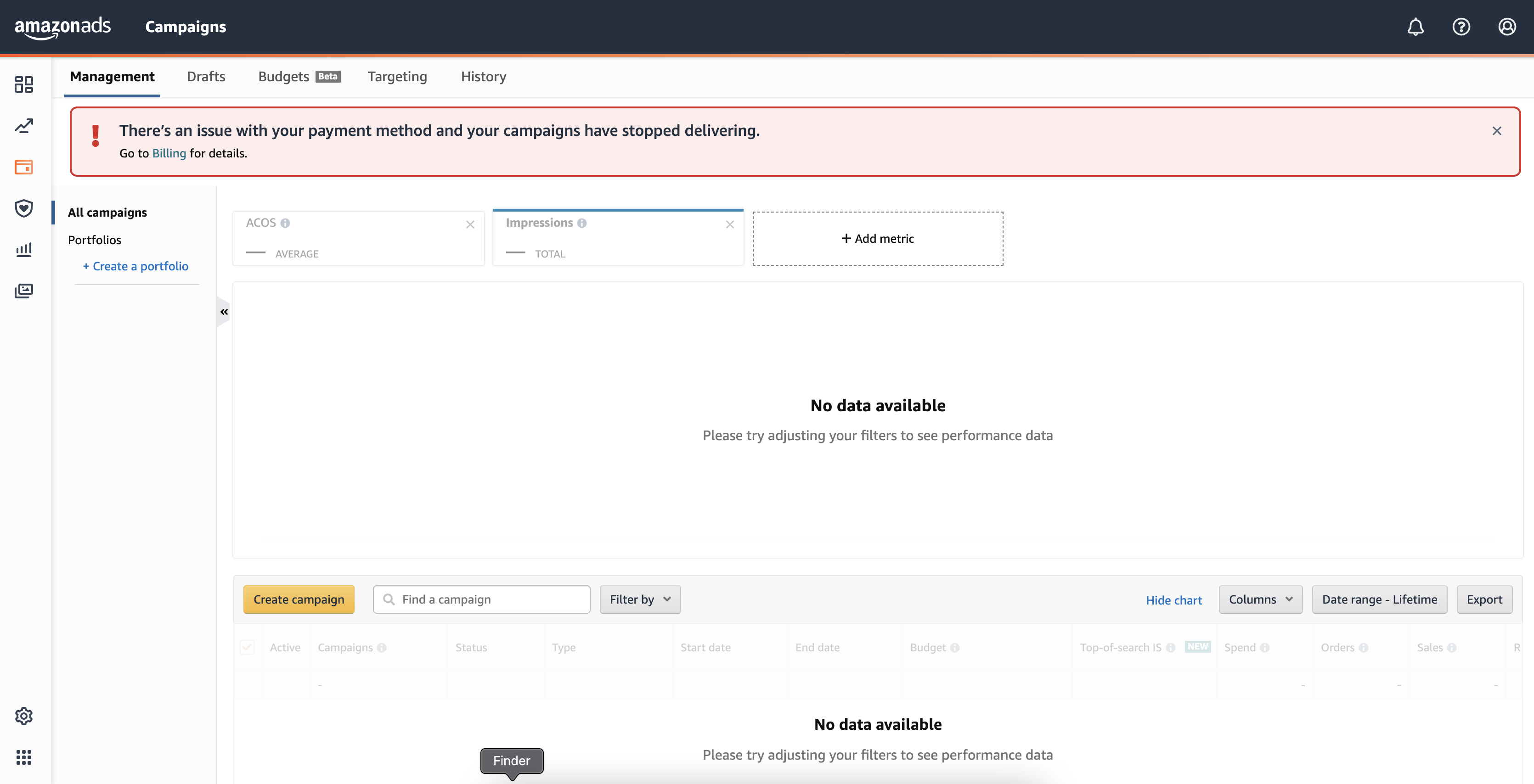 Amazon Advertising Information Architecture